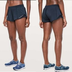 Lululemon Hotty Hot Midnight Navy Hotty Hot 2.5" Shorts